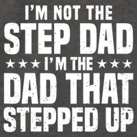 Cool Step Up Dad For Father World's Best Stepdad Ever Vector Backpack