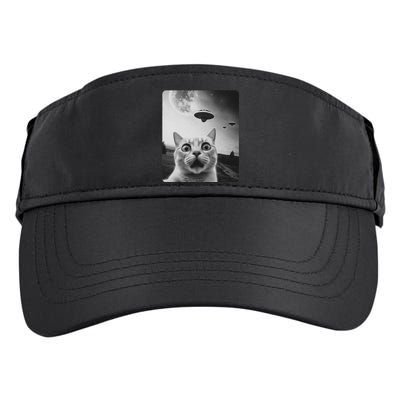 Cat Selfie Ufo Adult Drive Performance Visor