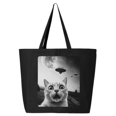 Cat Selfie Ufo 25L Jumbo Tote