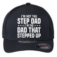 Cool Step Up Dad Father Worlds Best Stepdad Ever Flexfit Unipanel Trucker Cap