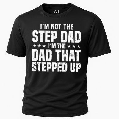 Cool Step Up Dad Father Worlds Best Stepdad Ever Performance Shirt
