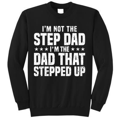 Cool Step Up Dad Father Worlds Best Stepdad Ever Sweatshirt
