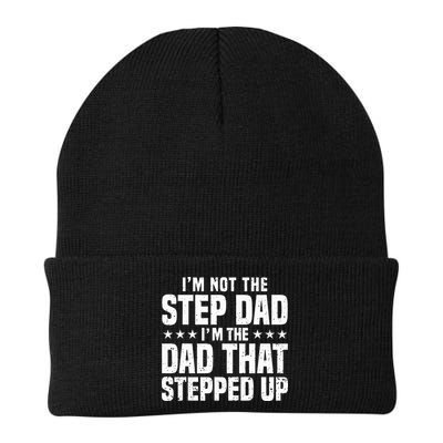 Cool Step Up Dad Father Worlds Best Stepdad Ever Beanie