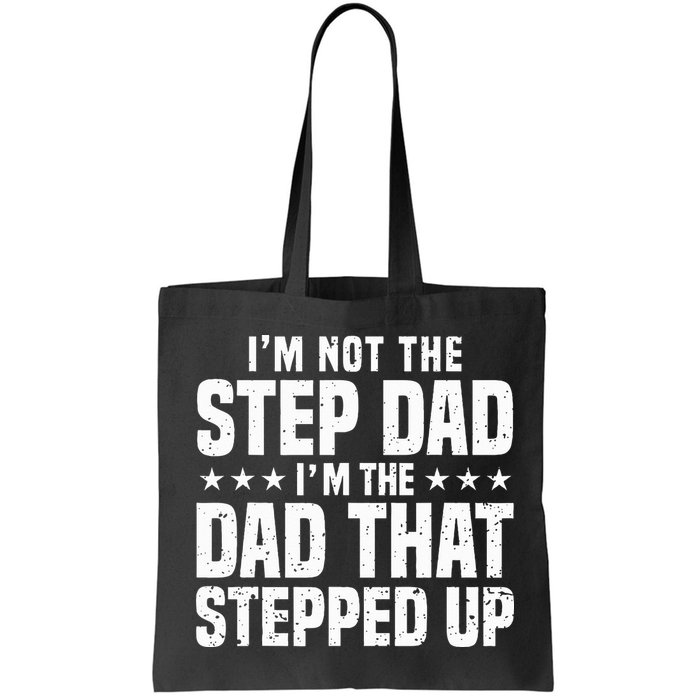 Cool Step Up Dad Father Worlds Best Stepdad Ever Bag