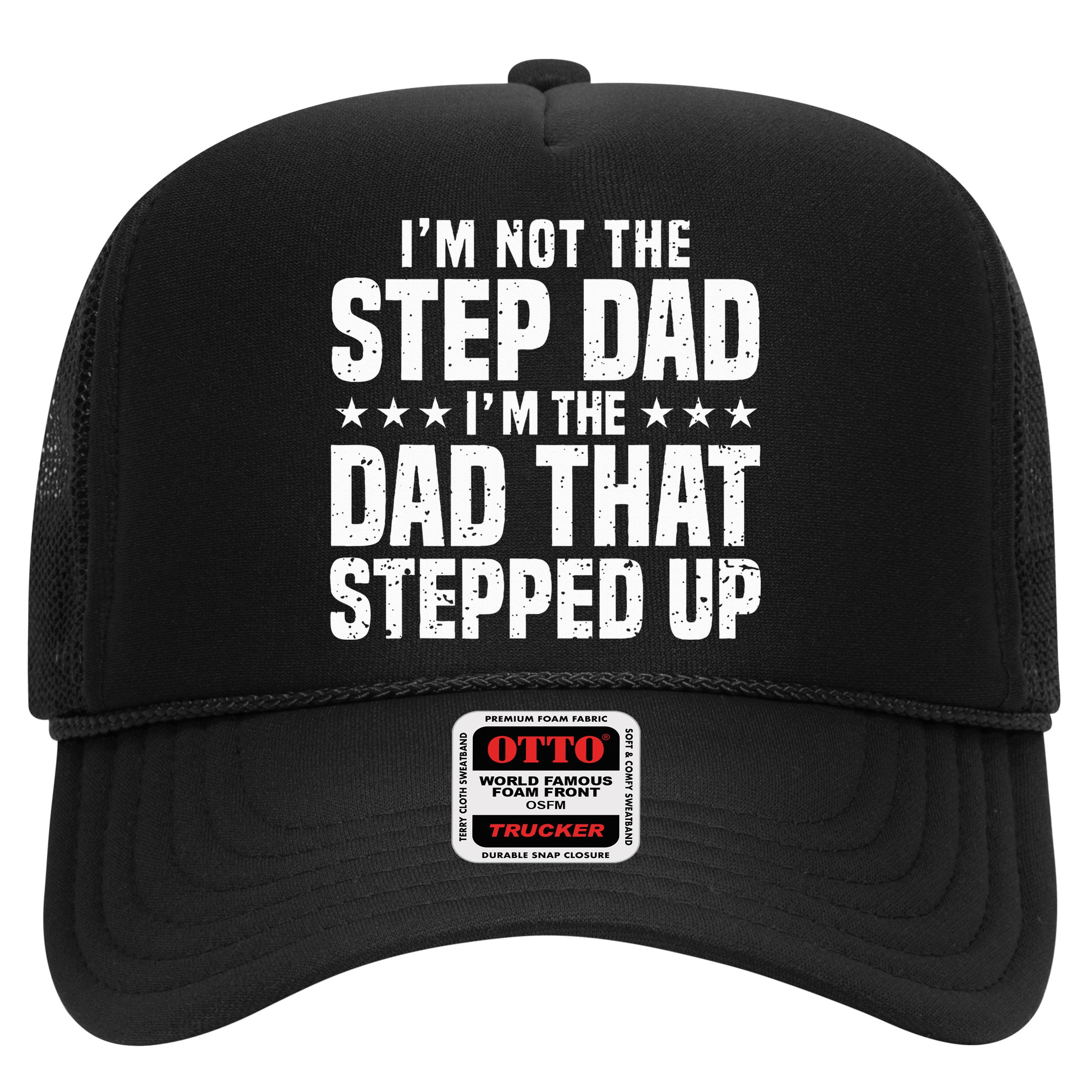 Cool Step Up Dad Father Worlds Best Stepdad Ever Hat