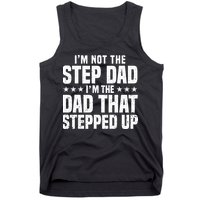 Cool Step Up Dad Father Worlds Best Stepdad Ever Tank Top