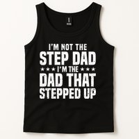 Cool Step Up Dad Father Worlds Best Stepdad Ever Tank Top