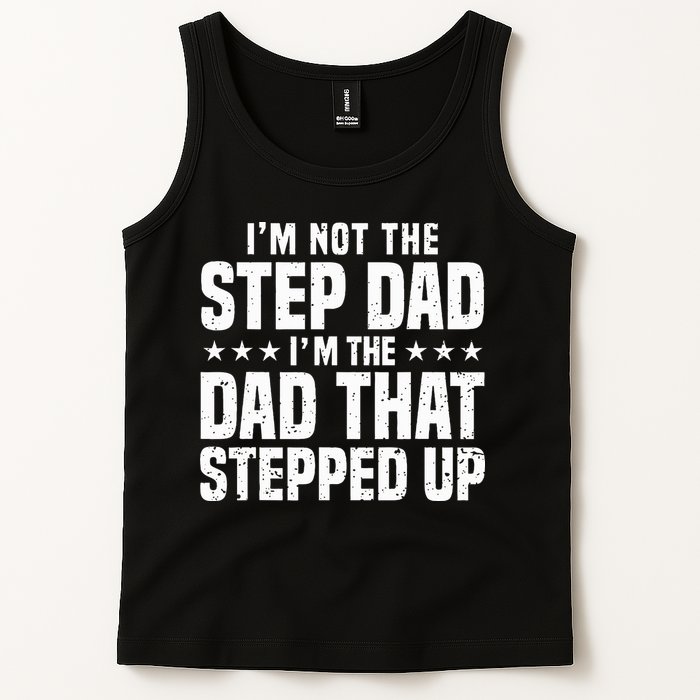 Cool Step Up Dad Father Worlds Best Stepdad Ever Tank Top
