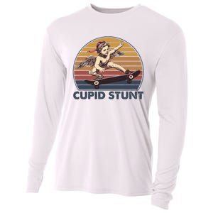 Cupid Stunt Unhinged Cringe Funny Inappropriate Embarrassing Cooling Performance Long Sleeve Crew