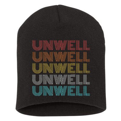 Classic Style Unwell Short Acrylic Beanie