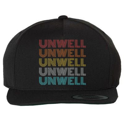 Classic Style Unwell Wool Snapback Cap