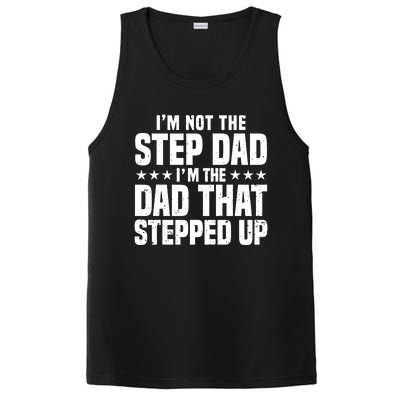 Cool Step Up Dad Father Worlds Best Stepdad Ever Gift PosiCharge Competitor Tank