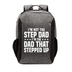 Cool Step Up Dad Father Worlds Best Stepdad Ever Gift Vector Backpack