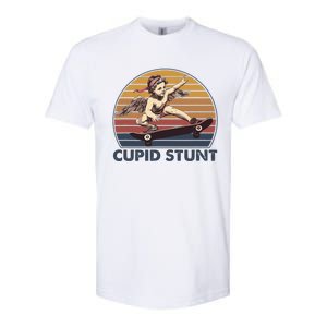 Cupid Stunt Unhinged Cringe Funny Inappropriate Embarrassing Softstyle CVC T-Shirt