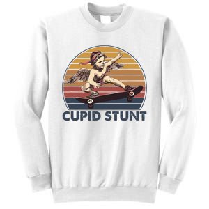 Cupid Stunt Unhinged Cringe Funny Inappropriate Embarrassing Sweatshirt