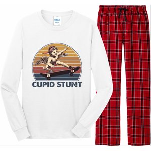 Cupid Stunt Unhinged Cringe Funny Inappropriate Embarrassing Long Sleeve Pajama Set