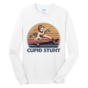 Cupid Stunt Unhinged Cringe Funny Inappropriate Embarrassing Tall Long Sleeve T-Shirt