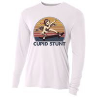 Cupid Stunt Unhinged Cringe Funny Inappropriate Embarrassing Cooling Performance Long Sleeve Crew