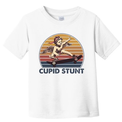 Cupid Stunt Unhinged Cringe Funny Inappropriate Embarrassing Toddler T-Shirt