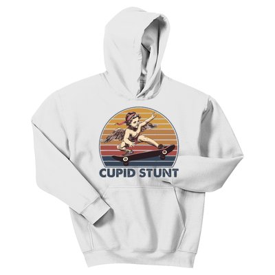 Cupid Stunt Unhinged Cringe Funny Inappropriate Embarrassing Kids Hoodie