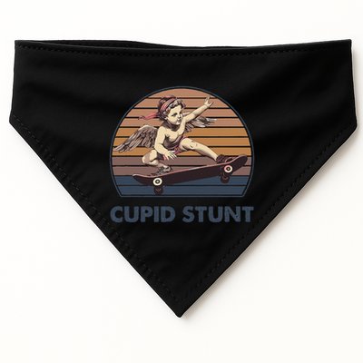 Cupid Stunt Unhinged Cringe Funny Inappropriate Embarrassing Gift USA-Made Doggie Bandana