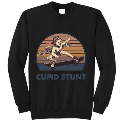 Cupid Stunt Unhinged Cringe Funny Inappropriate Embarrassing Gift Sweatshirt