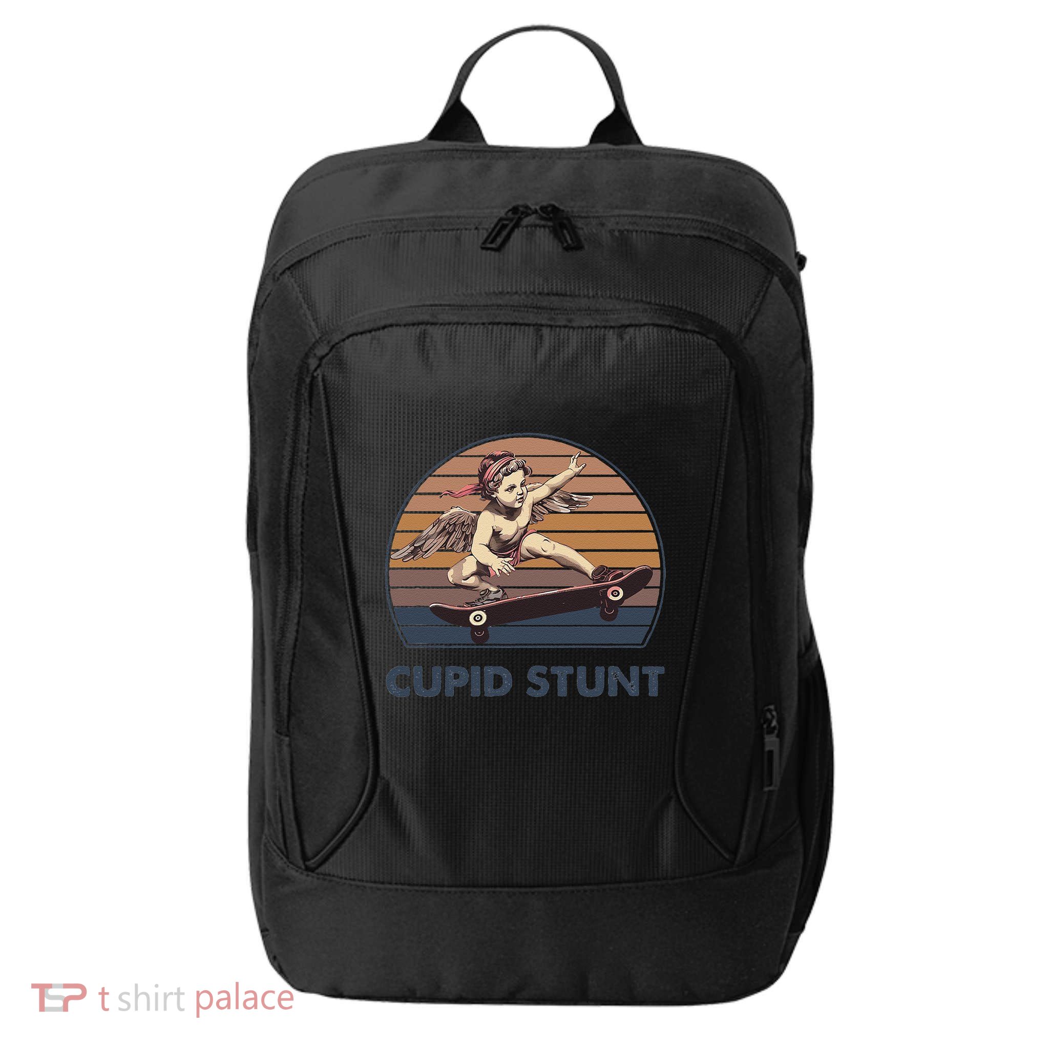 Cupid Stunt Unhinged Cringe Funny Inappropriate Embarrassing Gift City Backpack