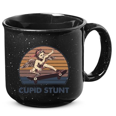 Cupid Stunt Unhinged Cringe Funny Inappropriate Embarrassing Gift 15oz Campfire Ceramic Mug