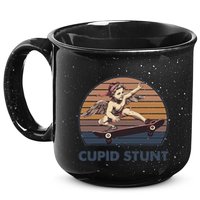 Cupid Stunt Unhinged Cringe Funny Inappropriate Embarrassing Gift 15oz Campfire Ceramic Mug