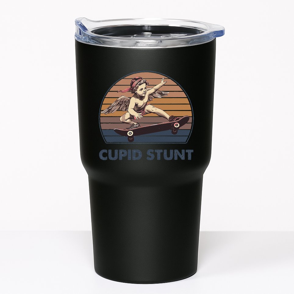 Cupid Stunt Unhinged Cringe Funny Inappropriate Embarrassing Gift Tumbler