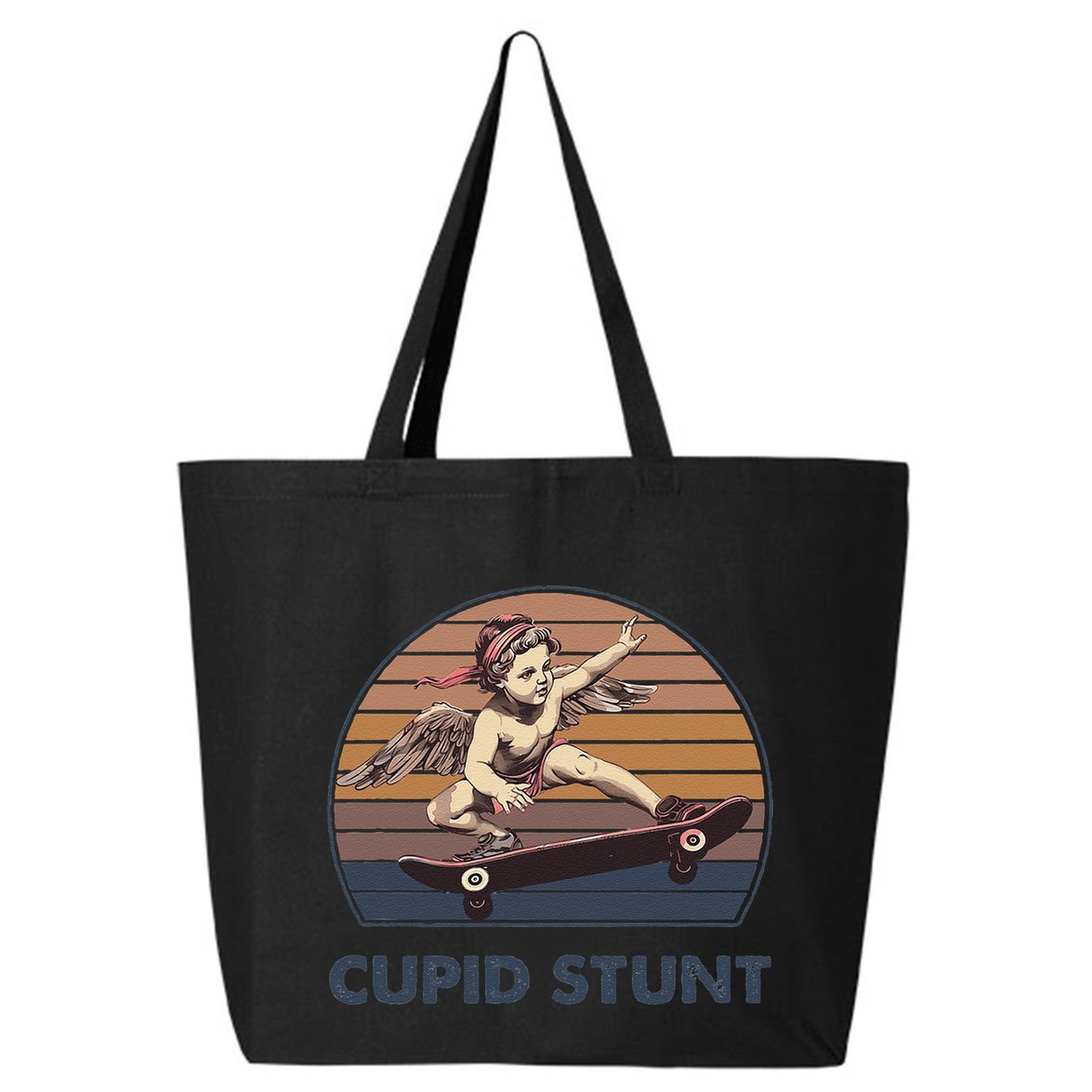 Cupid Stunt Unhinged Cringe Funny Inappropriate Embarrassing Gift 25L Jumbo Tote