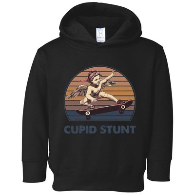 Cupid Stunt Unhinged Cringe Funny Inappropriate Embarrassing Gift Toddler Hoodie