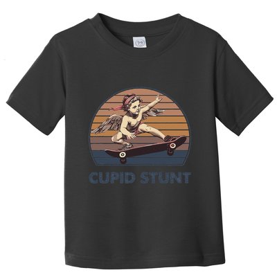 Cupid Stunt Unhinged Cringe Funny Inappropriate Embarrassing Gift Toddler T-Shirt