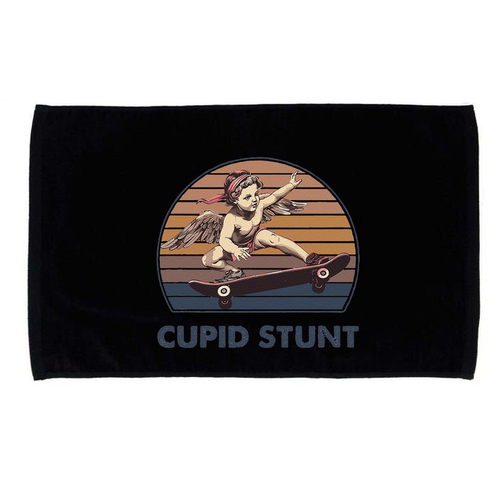 Cupid Stunt Unhinged Cringe Funny Inappropriate Embarrassing Gift Microfiber Hand Towel