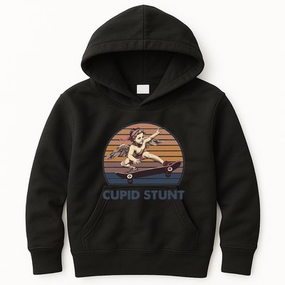 Cupid Stunt Unhinged Cringe Funny Inappropriate Embarrassing Gift Kids Hoodie