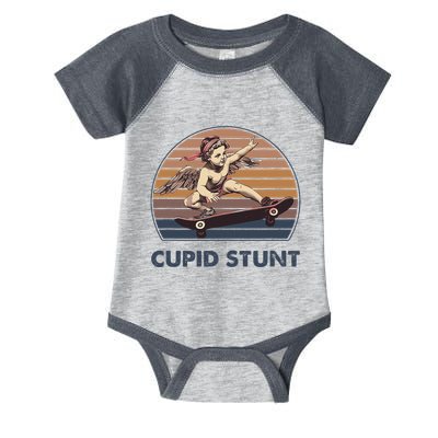Cupid Stunt Unhinged Cringe Funny Inappropriate Embarrassing Gift Infant Baby Jersey Bodysuit