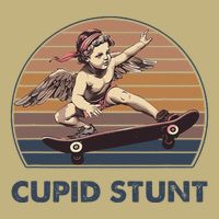 Cupid Stunt Unhinged Cringe Funny Inappropriate Embarrassing Gift Performance Shirt