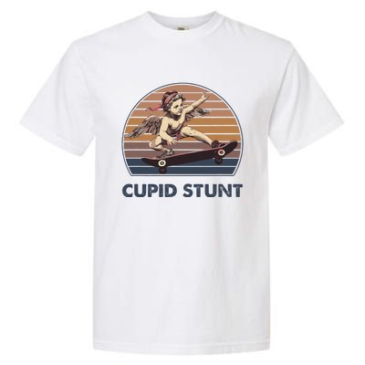 Cupid Stunt Unhinged Cringe Funny Inappropriate Embarrassing Gift Garment-Dyed Heavyweight T-Shirt