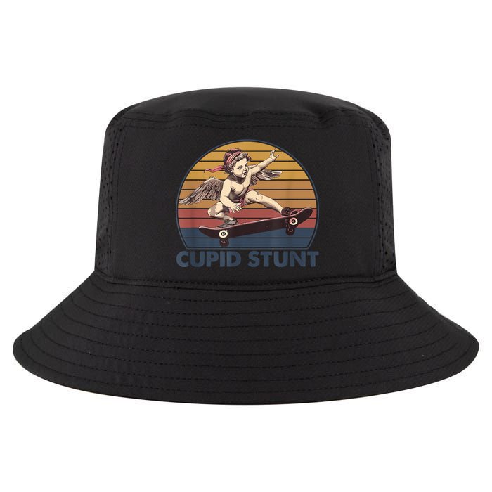 Cupid Stunt Unhinged Cringe Funny Inappropriate Cool Comfort Performance Bucket Hat