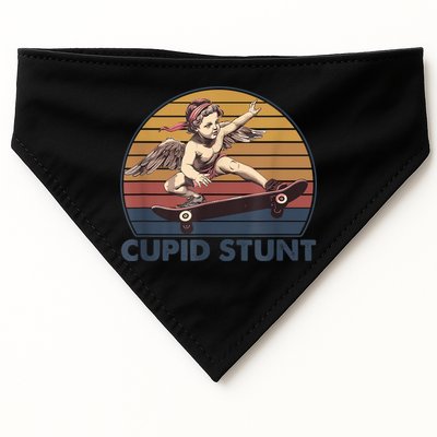 Cupid Stunt Unhinged Cringe Funny Inappropriate USA-Made Doggie Bandana