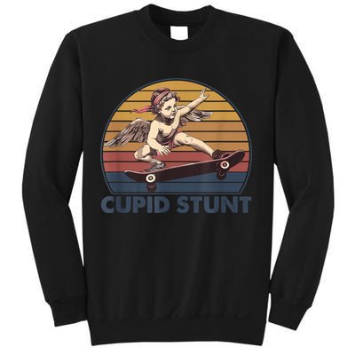 Cupid Stunt Unhinged Cringe Funny Inappropriate Sweatshirt