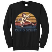 Cupid Stunt Unhinged Cringe Funny Inappropriate Sweatshirt