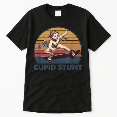 Cupid Stunt Unhinged Cringe Funny Inappropriate Tall T-Shirt