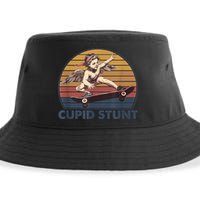 Cupid Stunt Unhinged Cringe Funny Inappropriate Sustainable Bucket Hat