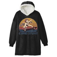 Cupid Stunt Unhinged Cringe Funny Inappropriate Hooded Wearable Blanket