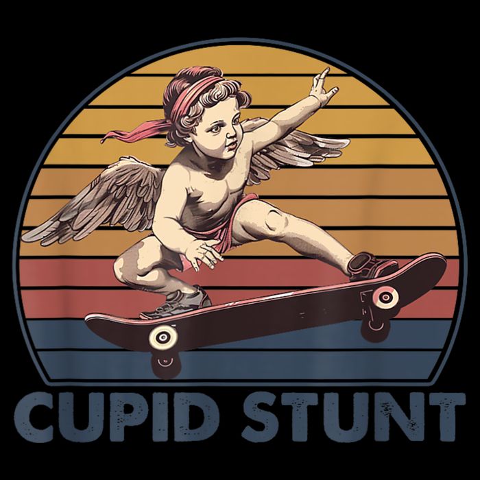 Cupid Stunt Unhinged Cringe Funny Inappropriate Button