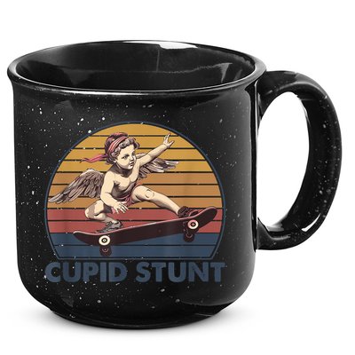 Cupid Stunt Unhinged Cringe Funny Inappropriate 15oz Campfire Ceramic Mug