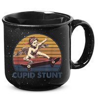 Cupid Stunt Unhinged Cringe Funny Inappropriate 15oz Campfire Ceramic Mug