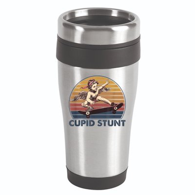 Cupid Stunt Unhinged Cringe Funny Inappropriate 16oz Travel Tumbler