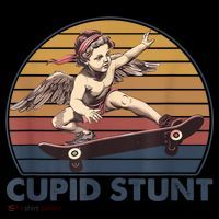 Cupid Stunt Unhinged Cringe Funny Inappropriate Toddler Sweatshirt